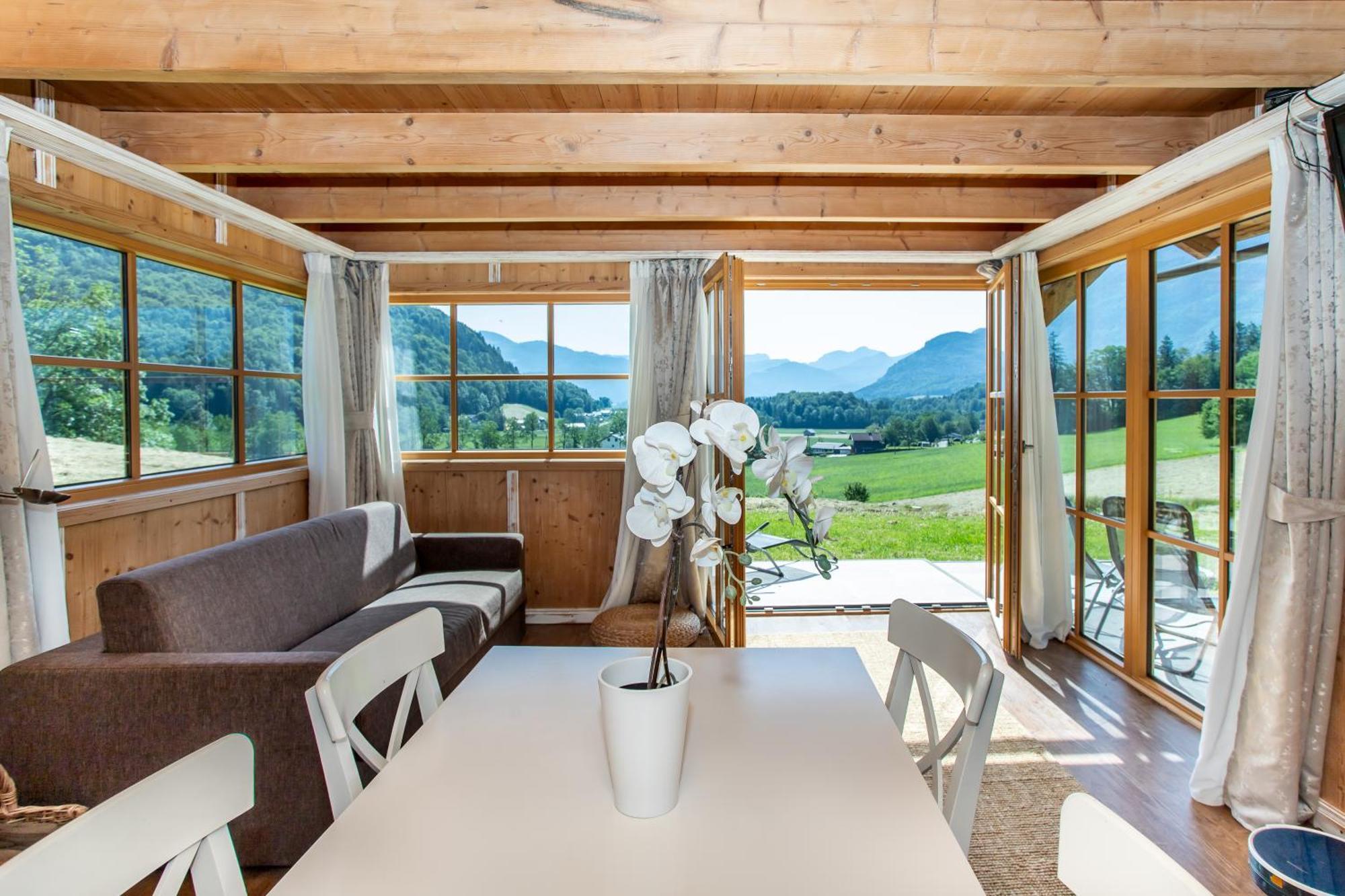 Naturresort Fischergut - Lodge Wolfgangthal Saint Wolfgang Exterior foto